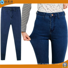 Benutzerdefinierte Damenmode Mode dünne gerade Jeans